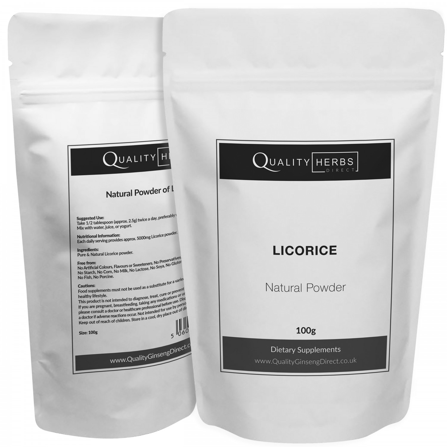 Licorice Liquorice Raw Powder Natural & Powerful Quality Ginseng